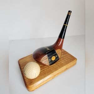 Jack Nicklaus Golf Club Desk Plaque Card Holder Father’s Day Gift Retirement Dad